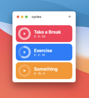 Cycles - náhled