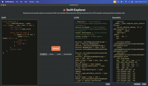 Swift Explorer - náhled