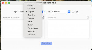 QuickTranslate - náhled