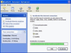 MindSoft Internet Optimizer - náhled