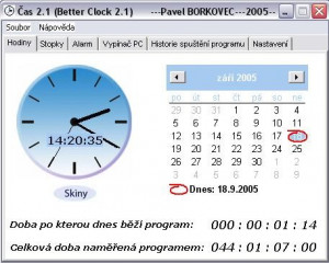 Čas - Better Clock - náhled