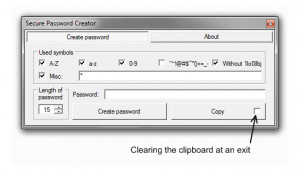Secure Password Creator - náhled