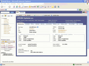 CRM S3 - náhled