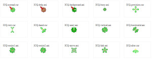 Icq Flower Kurzory - náhled