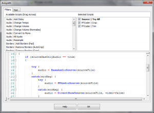 FFCoder - náhled