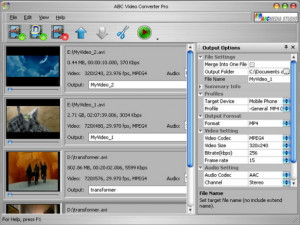 ABC Video Converter - náhled