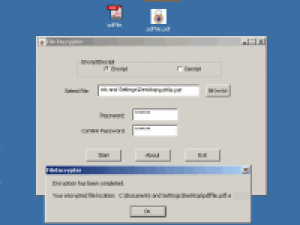 Express File Encrypter - náhled