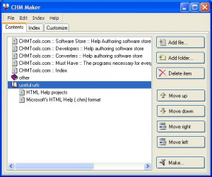 Abee CHM Maker - náhled