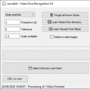 Video Face Recognition - náhled