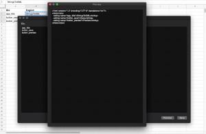 StringsToXML - náhled