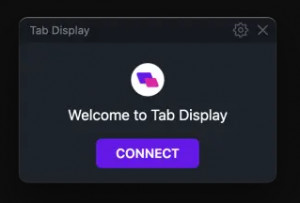 Tab Display - náhled