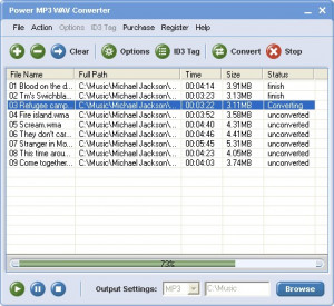 Power MP3 WAV Converter - náhled