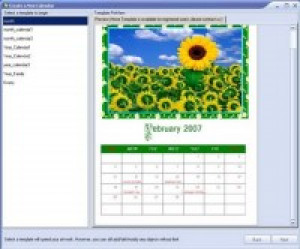 Cool Calendar 2007 - náhled