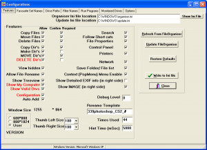 File Organiser - náhled