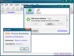 Elite Proxy Switcher - náhled