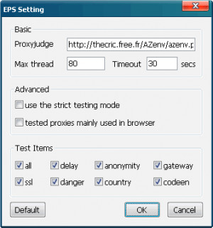 Elite Proxy Switcher - náhled