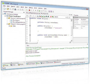 NaviCoder IDE Lite for Java - náhled