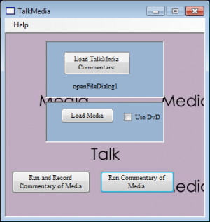 TalkMedia - náhled