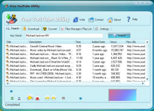 Free YouTube Utility - náhled