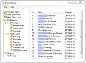 Datum Locker - náhled