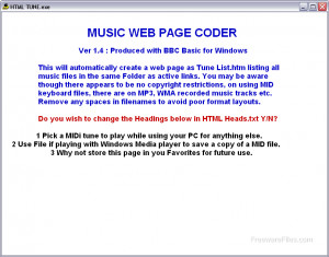 HTML Tune - náhled