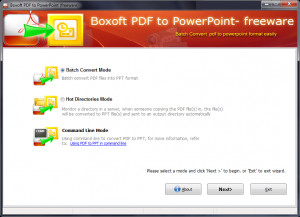 Boxoft PDF to PowerPoint - náhled