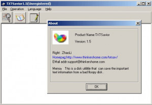Disk Text Savior - náhled