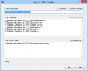 Whirlpool File Checker - náhled