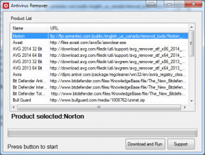 Antivirus Remover - náhled