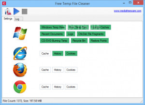 Free Temp File Cleaner - náhled
