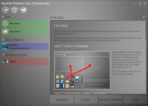 AquaSoft SlideShow Easy - náhled