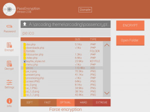 Passencryption - náhled
