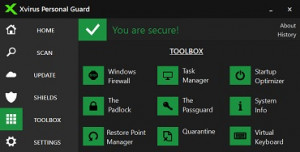 Xvirus Personal Guard - náhled