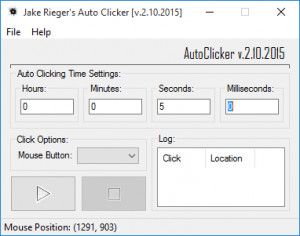 Jake Rieger's Auto Clicker - náhled