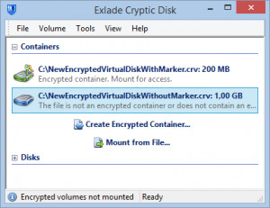 Exlade Cryptic Disk - náhled