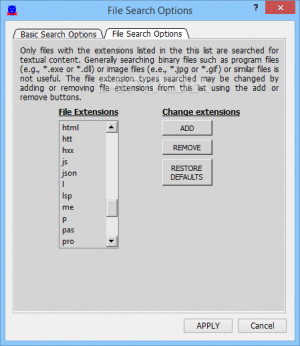 Atom Imp File Search - náhled