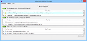 Atom Imp File Search - náhled