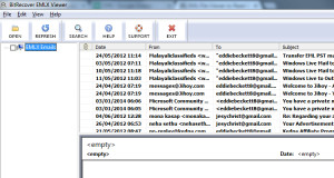 Apple Mail Viewer - náhled