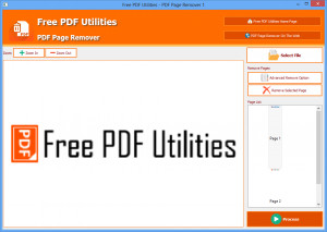 PDF Page Remover - náhled