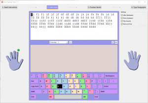 Soni Typing Tutor - náhled