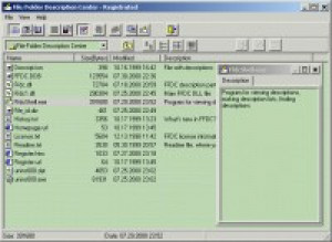 File/Folder Description Center - náhled