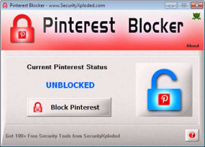 Pinterest Blocker - náhled