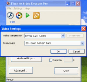 Flash To Video Encoder - náhled