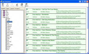 Abee mp3 database organizer - náhled