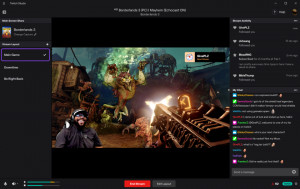 Twitch Studio - náhled