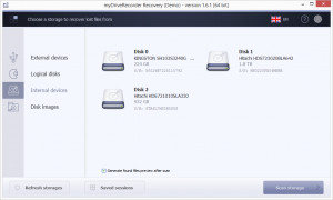 myDriveRecorder Recovery - náhled