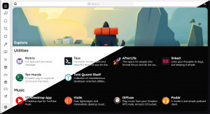 Electron App Store - náhled