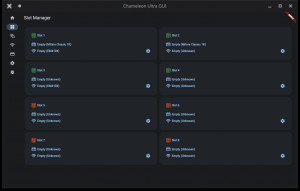 Chameleon Ultra GUI - náhled