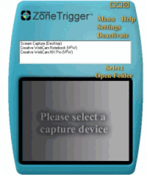 Webcam Zone Trigger - náhled