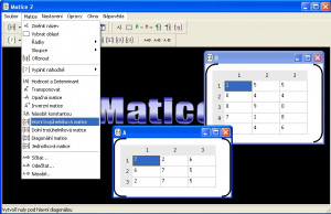 Matice - náhled